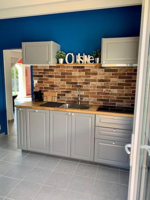 Maison Bord De Mer Dans La Petite Irlande Auderville Eksteriør billede