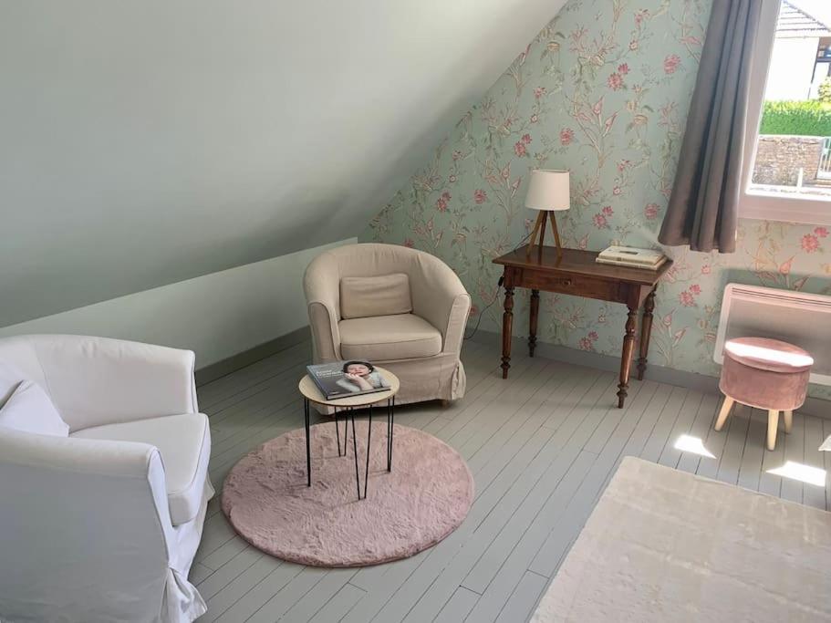 Maison Bord De Mer Dans La Petite Irlande Auderville Eksteriør billede